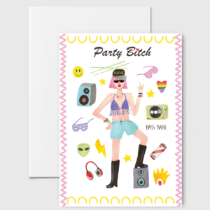 PARTY BITCH CARD