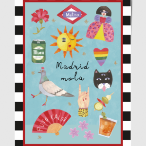 MADRID MOLA POSTCARD