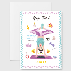 YOGI BITCH CARD